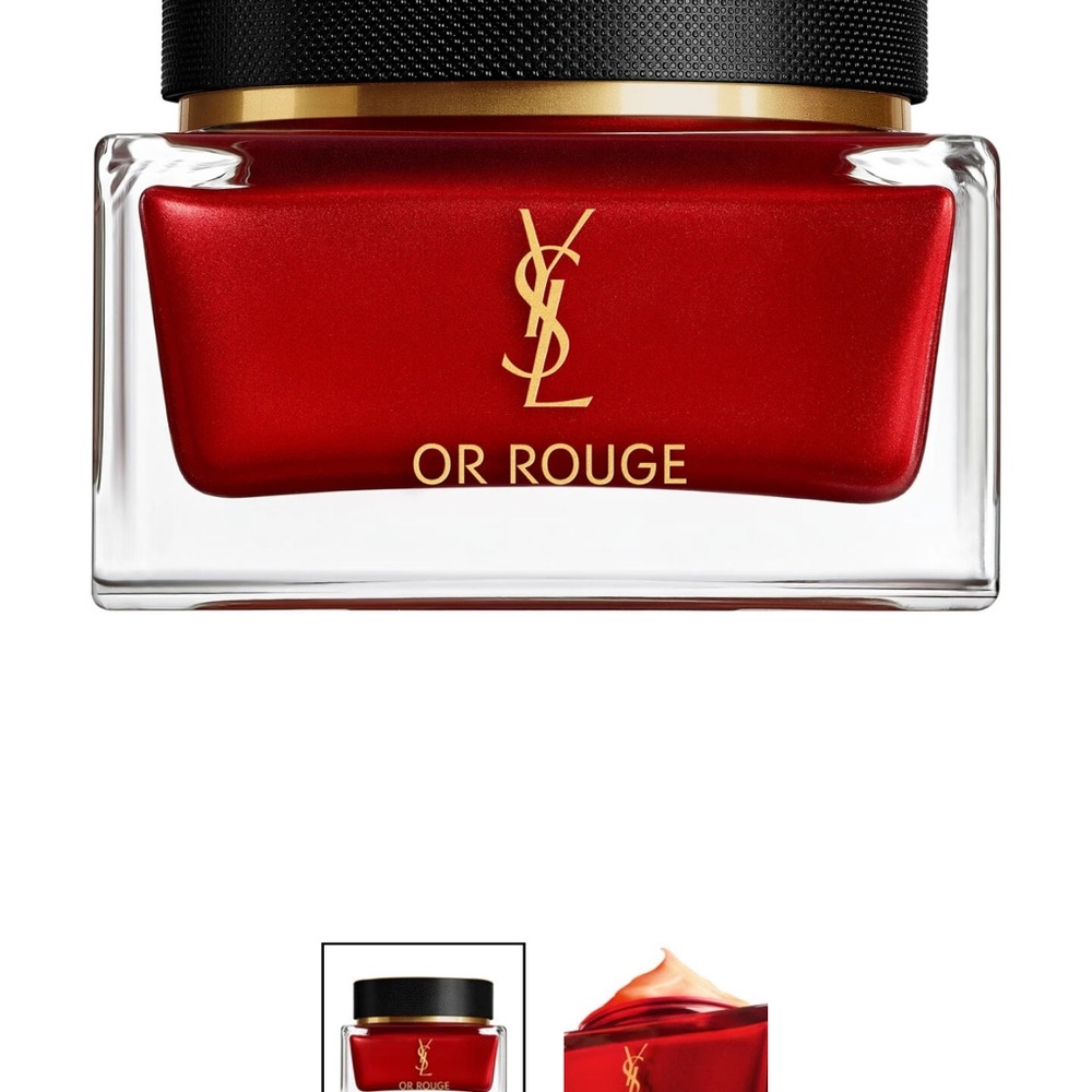 Yves Saint Laurent Or Rouge Skincare Moisturizer - Red and Gold